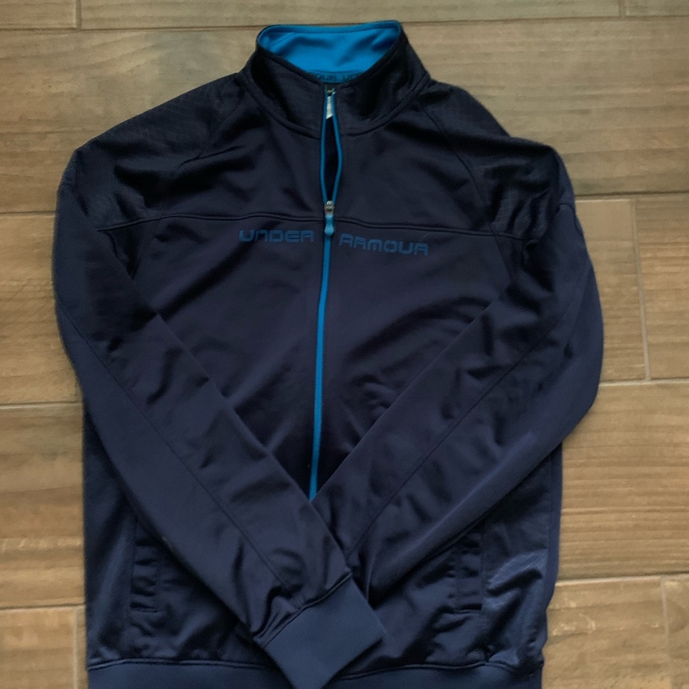 Under Armour Black and Blue Performance Jacket